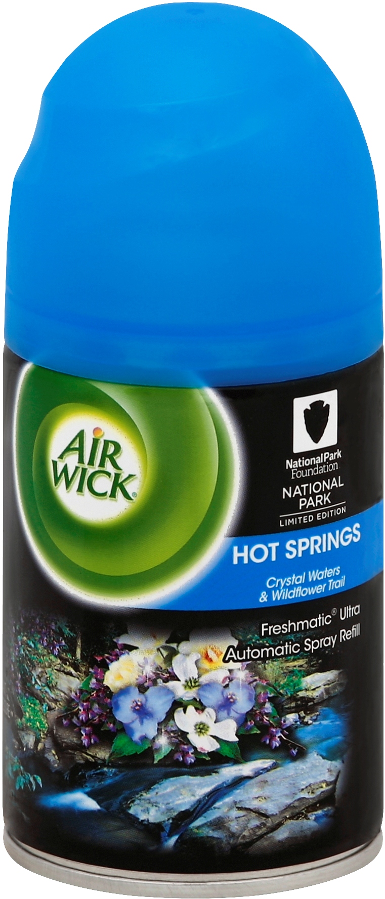 AIR WICK FRESHMATIC  Hot Springs Crystal Waters  Wildflower Trail Discontinued